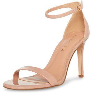Madden Girl Women Nude Polyurethane (PU) Open Rounded Toe Brazen Heeled Sandal
